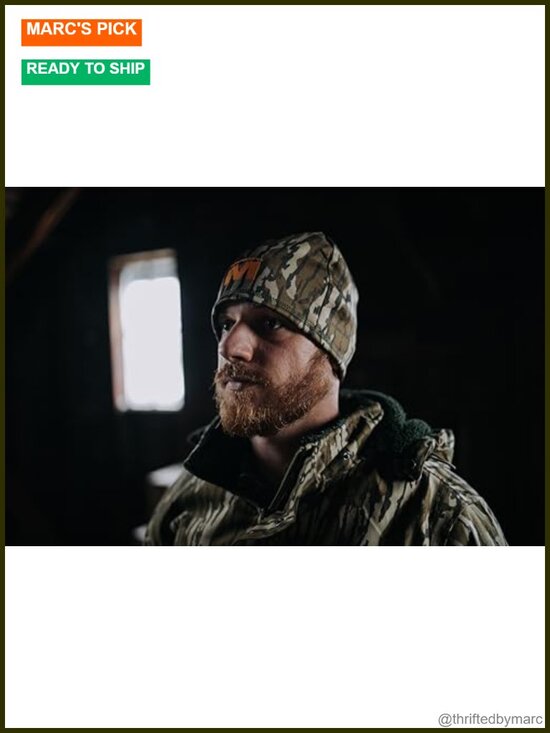 Sherpa Fleece Beanie with Water Resistant Stretch Fleece Construction main image 3